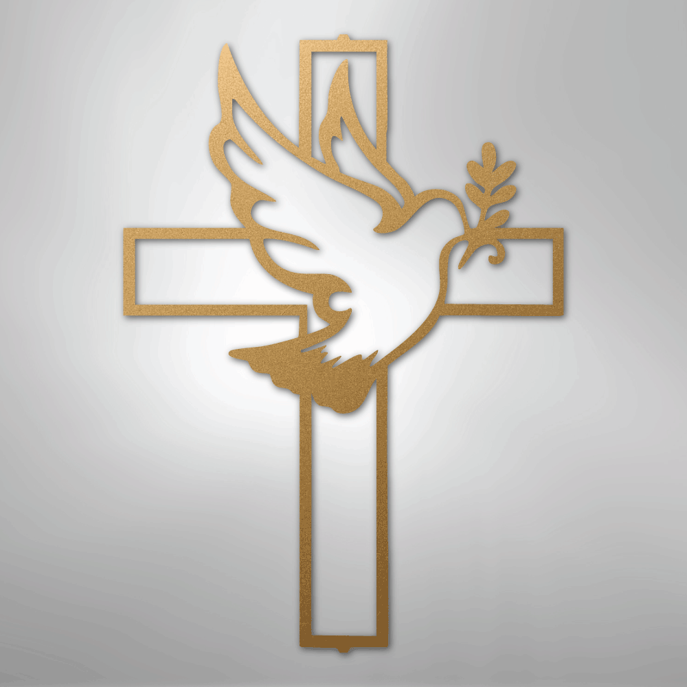 Peaceful Dove - Steel Sign - Kim’s Signature Beauty & Accessories