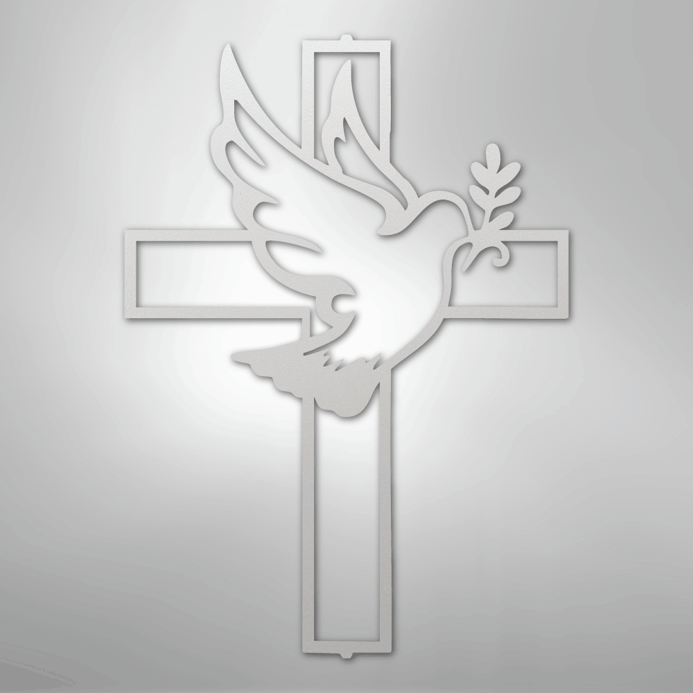 Peaceful Dove - Steel Sign - Kim’s Signature Beauty & Accessories