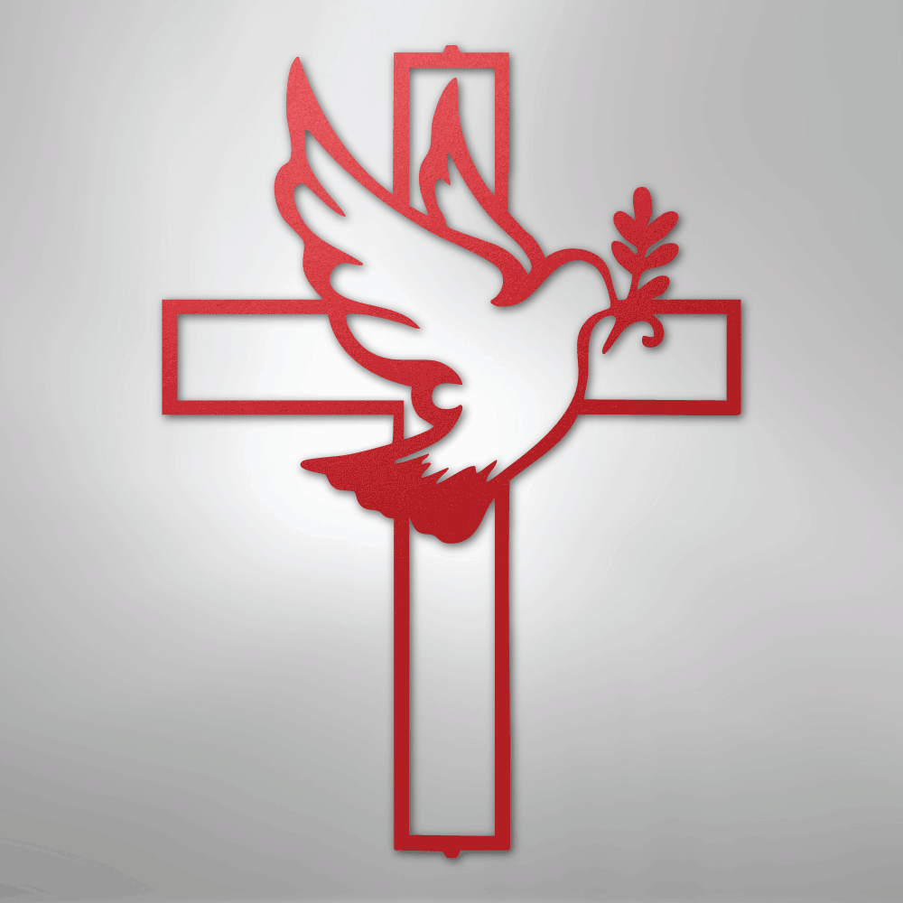 Peaceful Dove - Steel Sign - Kim’s Signature Beauty & Accessories