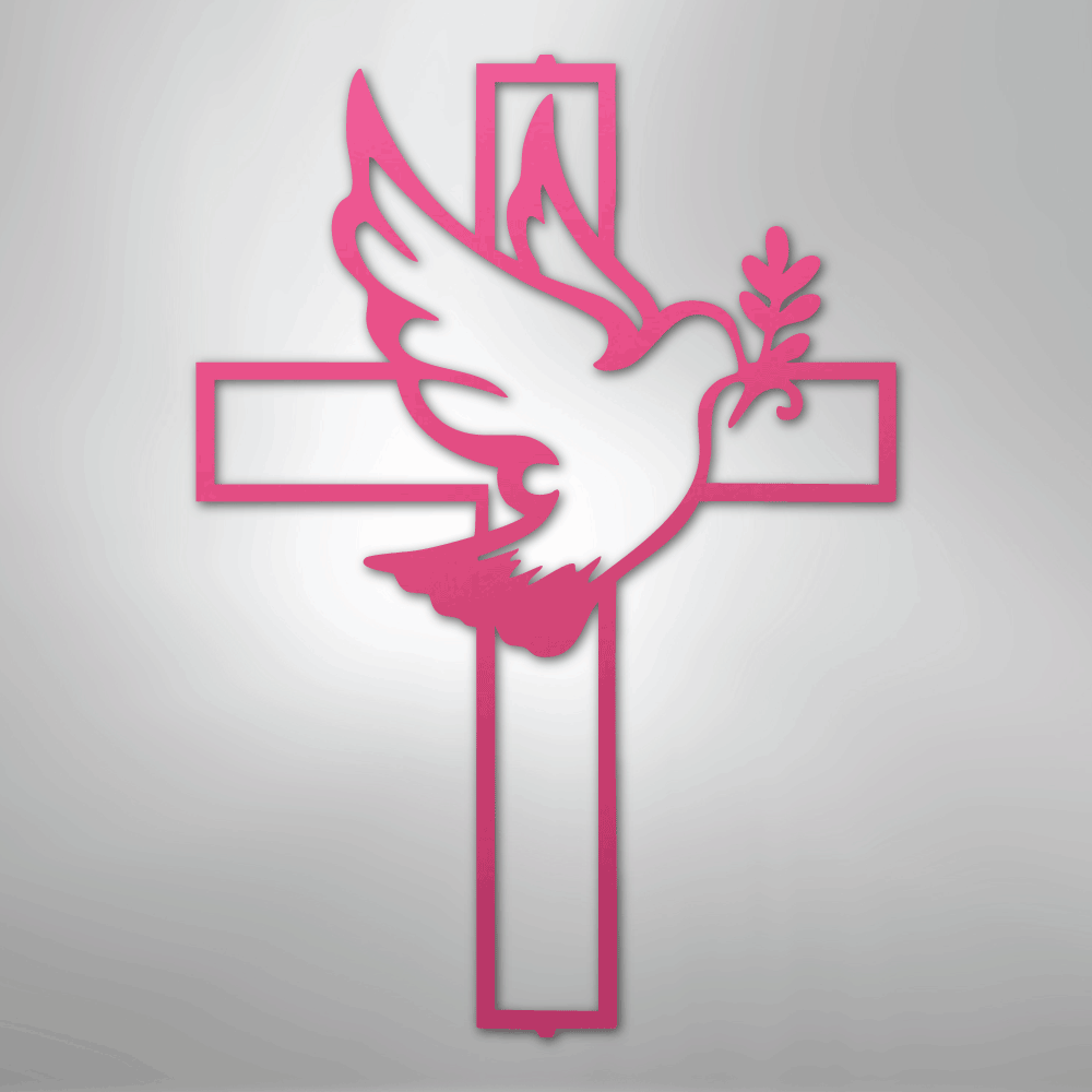 Peaceful Dove - Steel Sign - Kim’s Signature Beauty & Accessories
