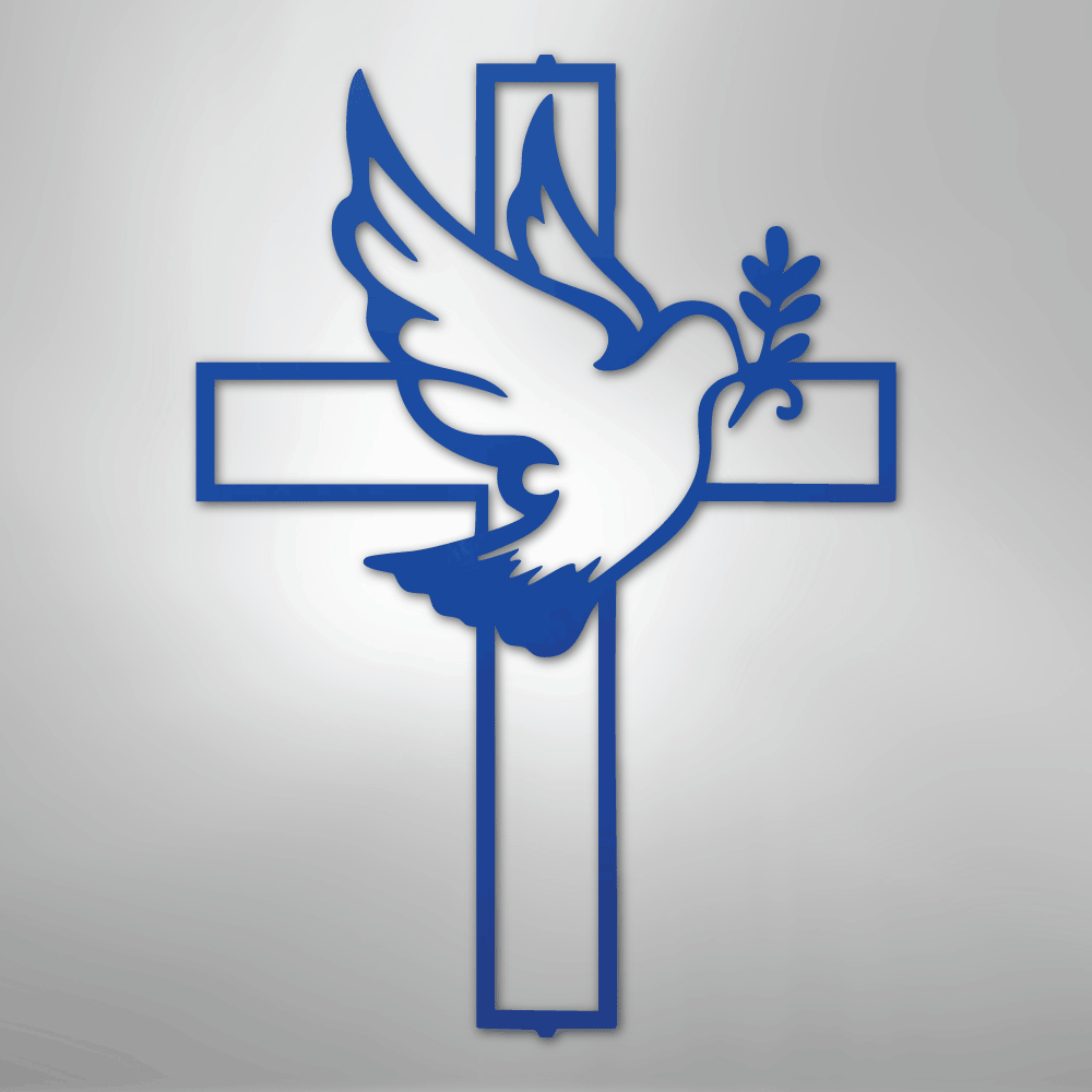 Peaceful Dove - Steel Sign - Kim’s Signature Beauty & Accessories