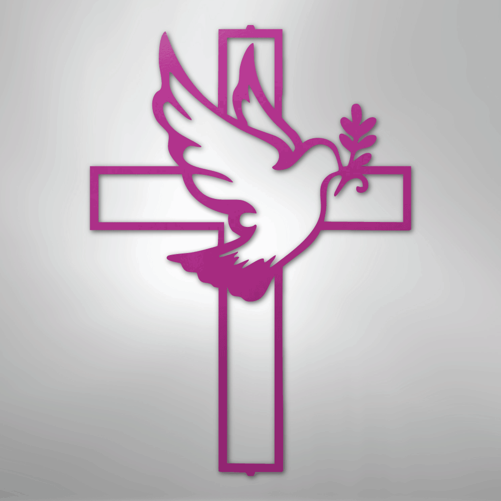 Peaceful Dove - Steel Sign - Kim’s Signature Beauty & Accessories