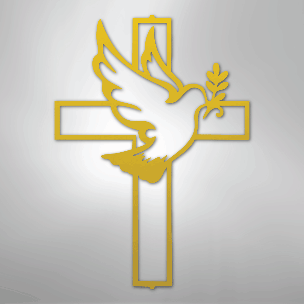 Peaceful Dove - Steel Sign - Kim’s Signature Beauty & Accessories