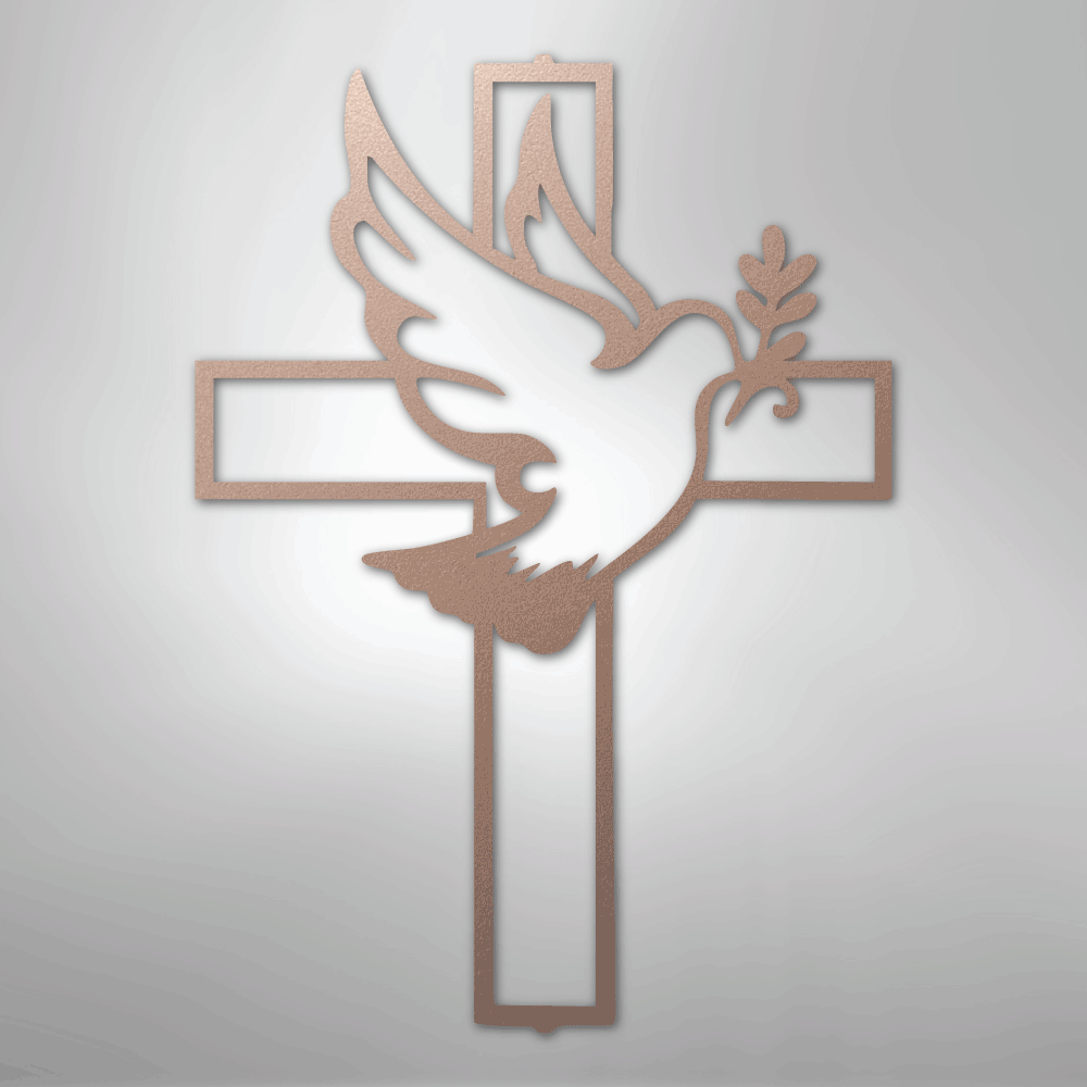 Peaceful Dove - Steel Sign - Kim’s Signature Beauty & Accessories