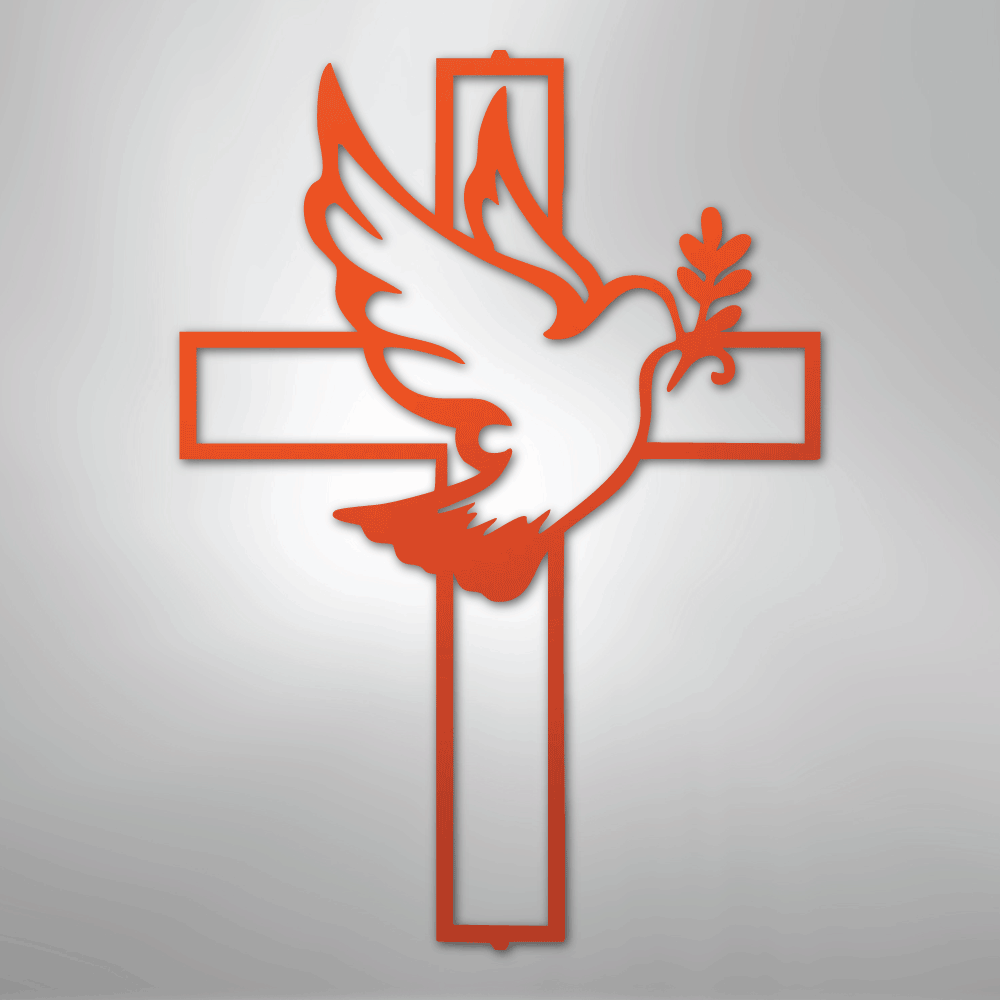 Peaceful Dove - Steel Sign - Kim’s Signature Beauty & Accessories