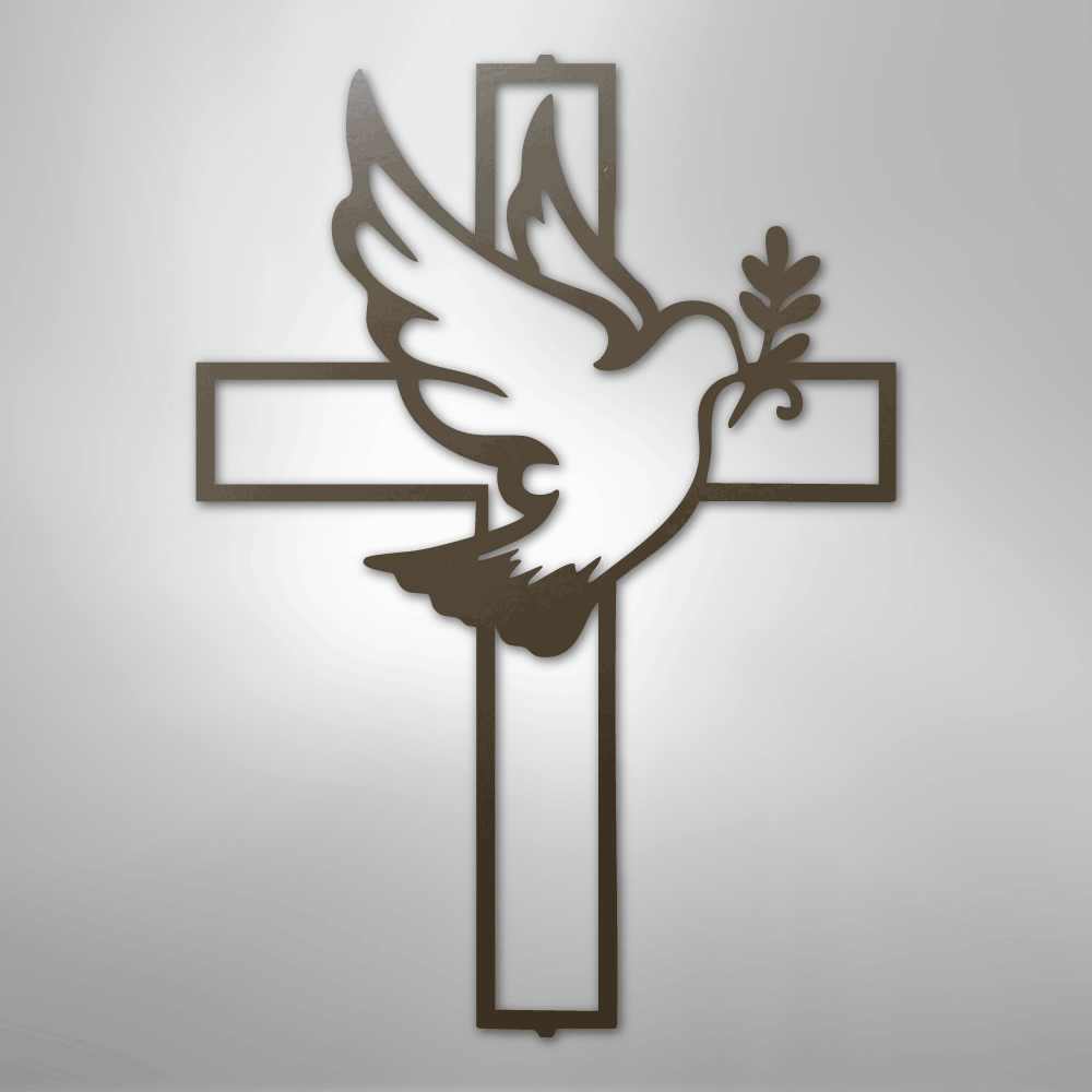 Peaceful Dove - Steel Sign - Kim’s Signature Beauty & Accessories