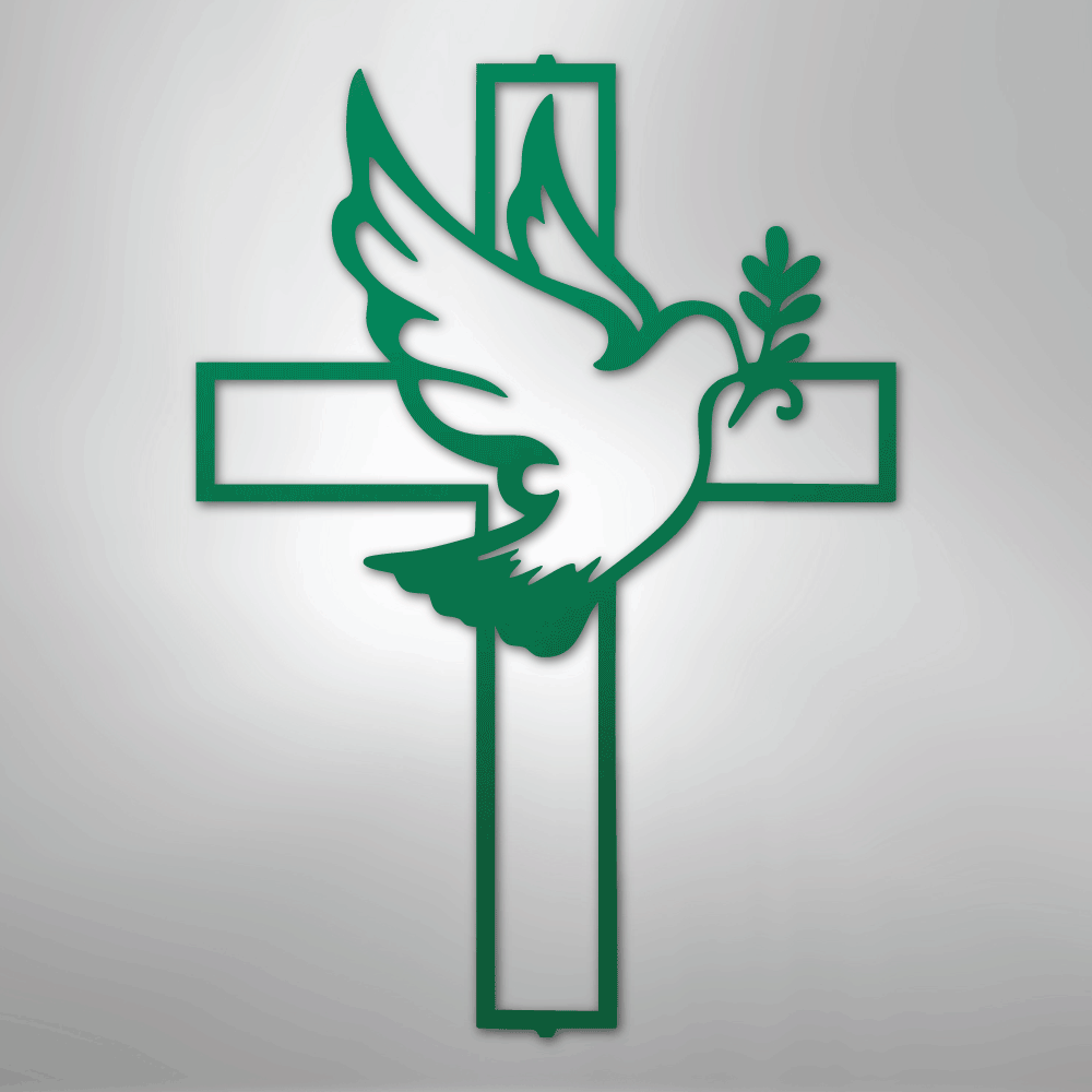 Peaceful Dove - Steel Sign - Kim’s Signature Beauty & Accessories