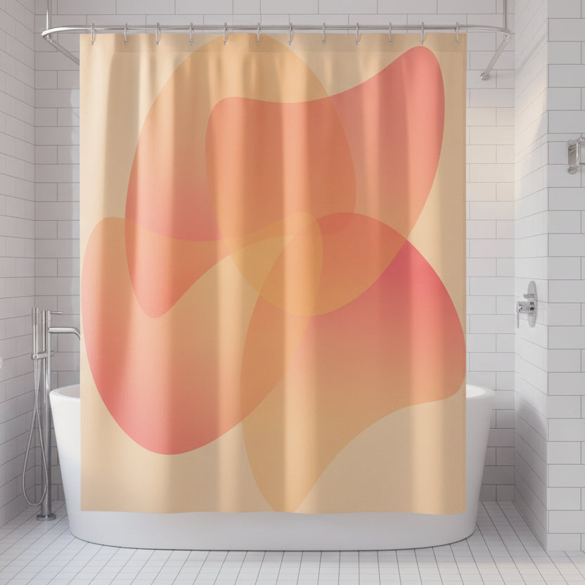 Peach Moon | Shower Curtain - Kim’s Signature Beauty & Accessories    