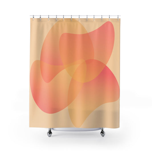 Peach Moon | Shower Curtain - Kim’s Signature Beauty & Accessories    