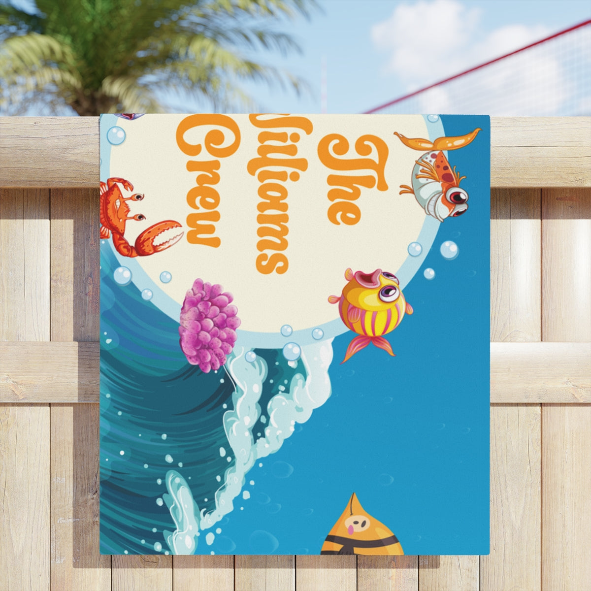 Personalized Beach Towels –  Family Name  or Beach Vibes - Kim’s Signature Beauty & Accessories
