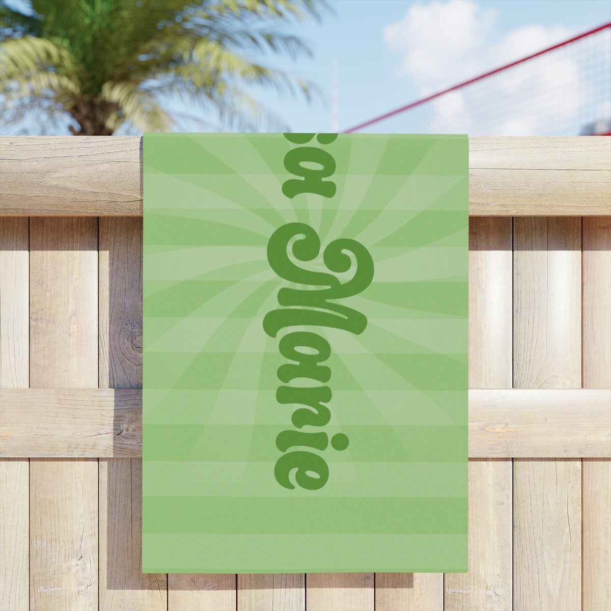 Personalized Colorful Swirl Beach Towels - Kim’s Signature Beauty & Accessories    