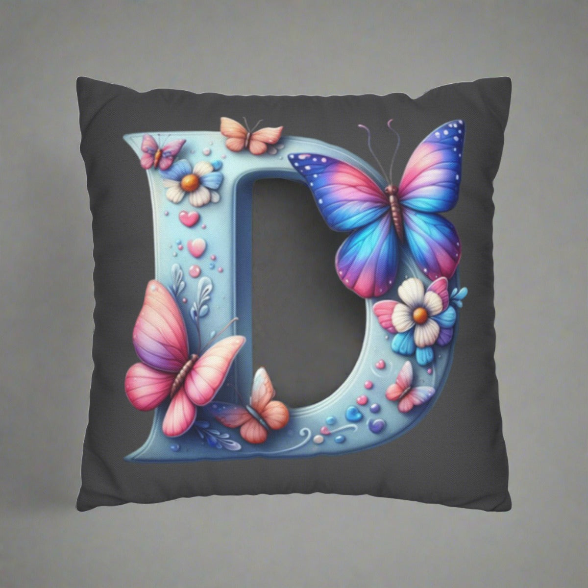 Personalized Front & Back  |  Square Pillowcase | 3 COLORS - Kim’s Signature Beauty & Accessories    