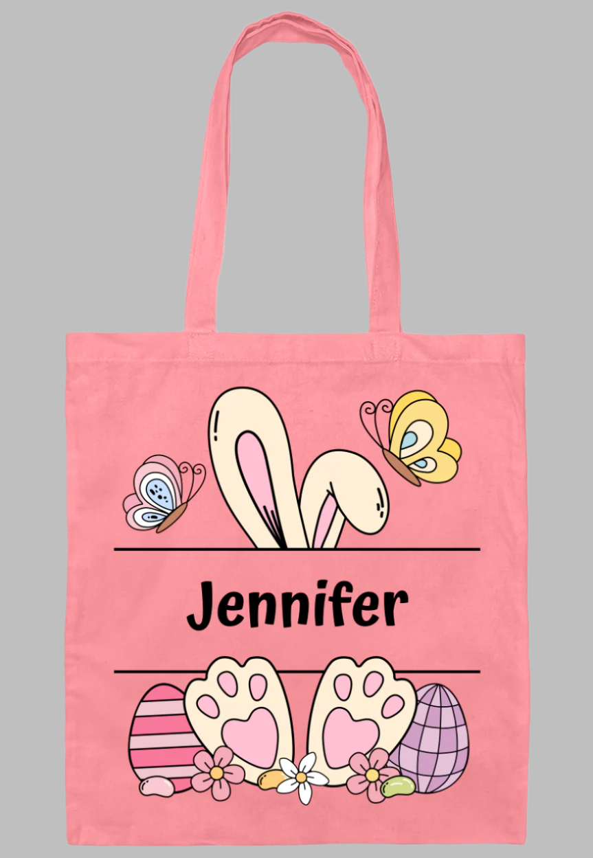 Personalized Kid's Easter Egg Tote Bag - Kim’s Signature Beauty & Accessories    