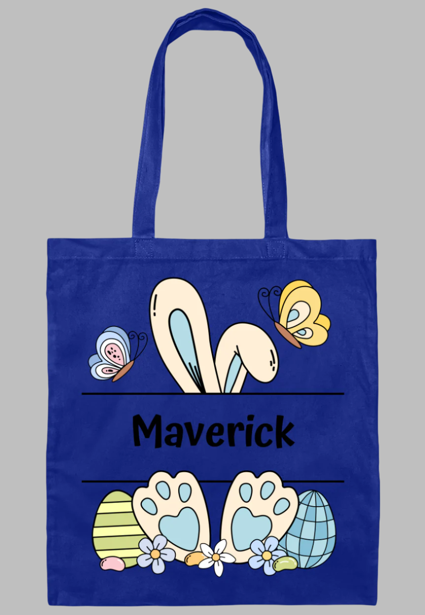 Personalized Kid's Easter Egg Tote Bag - Kim’s Signature Beauty & Accessories    
