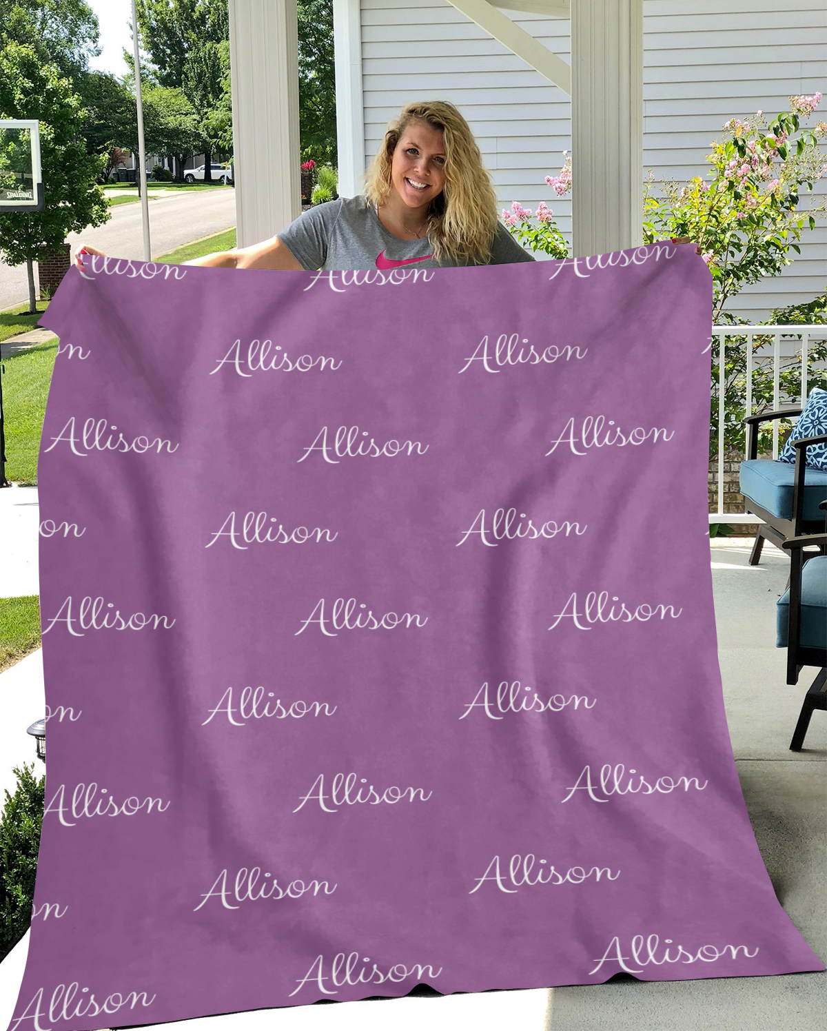 Personalized Name Fleece Blankets - Kim’s Signature Beauty & Accessories    