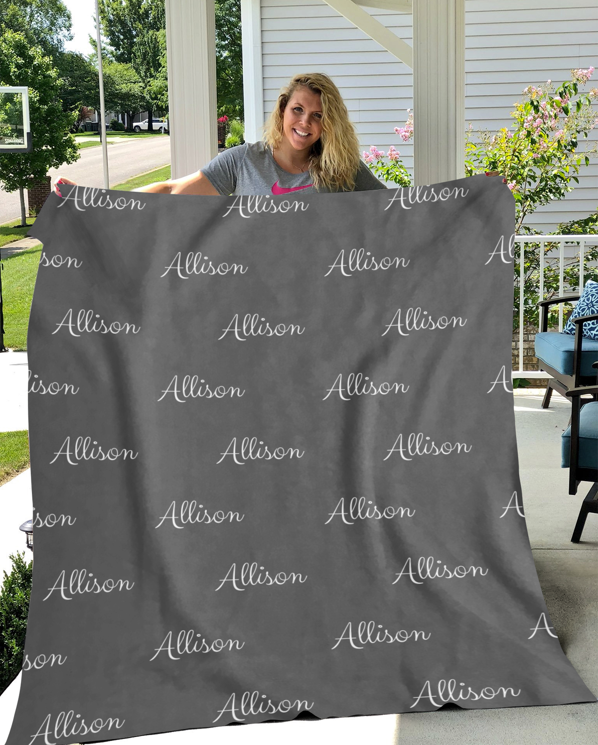 Personalized Name Fleece Blankets - Kim’s Signature Beauty & Accessories    