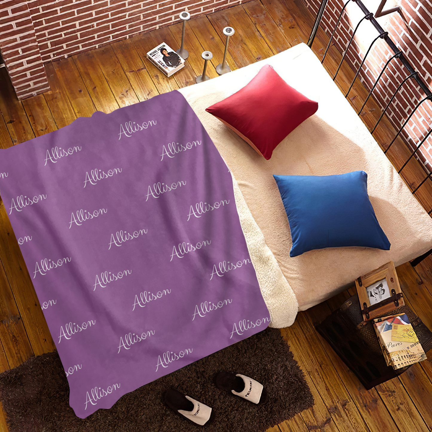 Personalized Name Fleece Blankets - Kim’s Signature Beauty & Accessories    