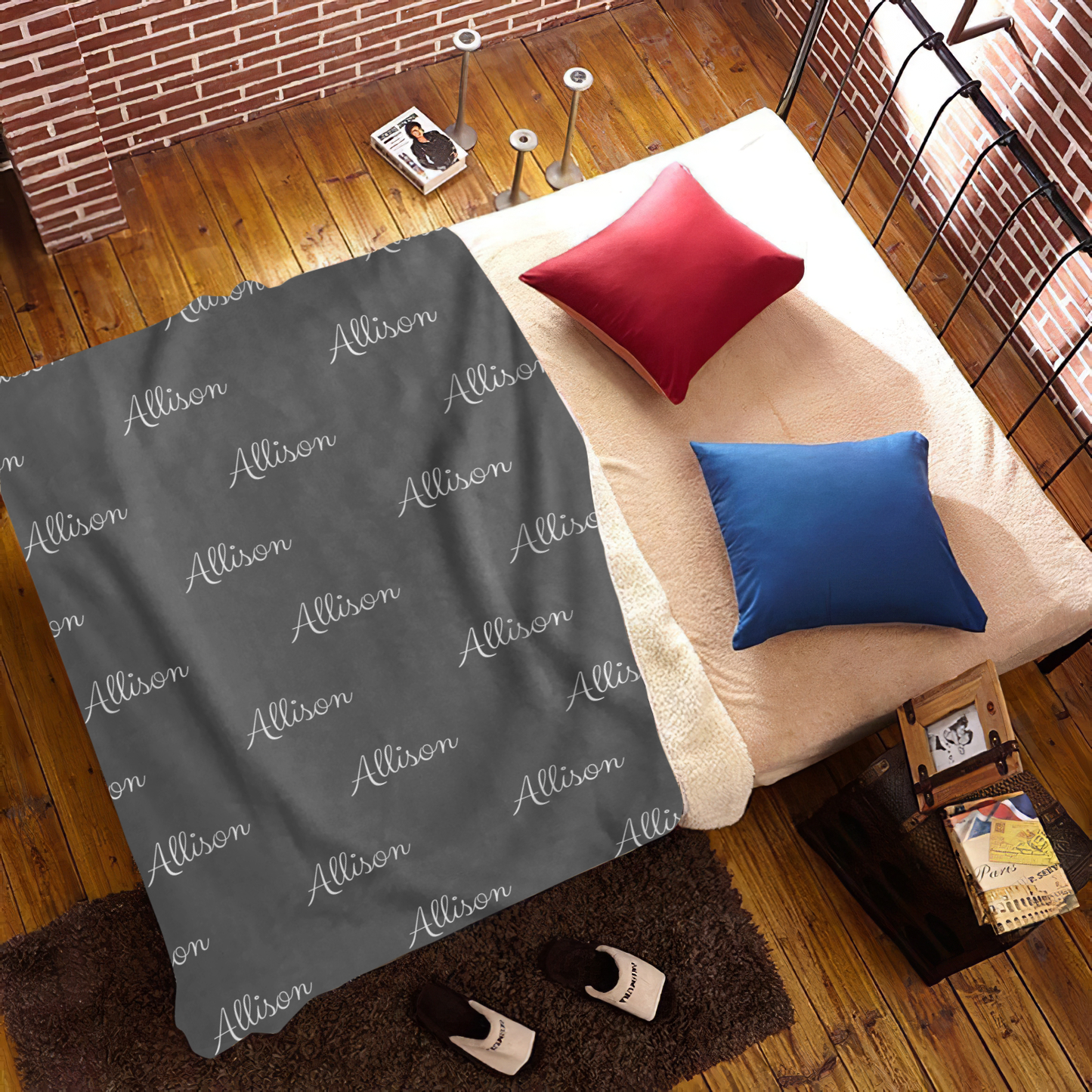 Personalized Name Fleece Blankets - Kim’s Signature Beauty & Accessories    