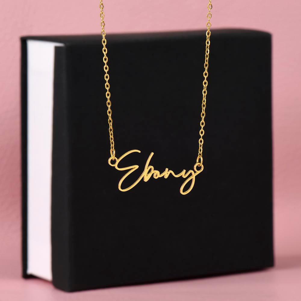 Personalized  Name Necklace - Kim’s Signature Beauty & Accessories    