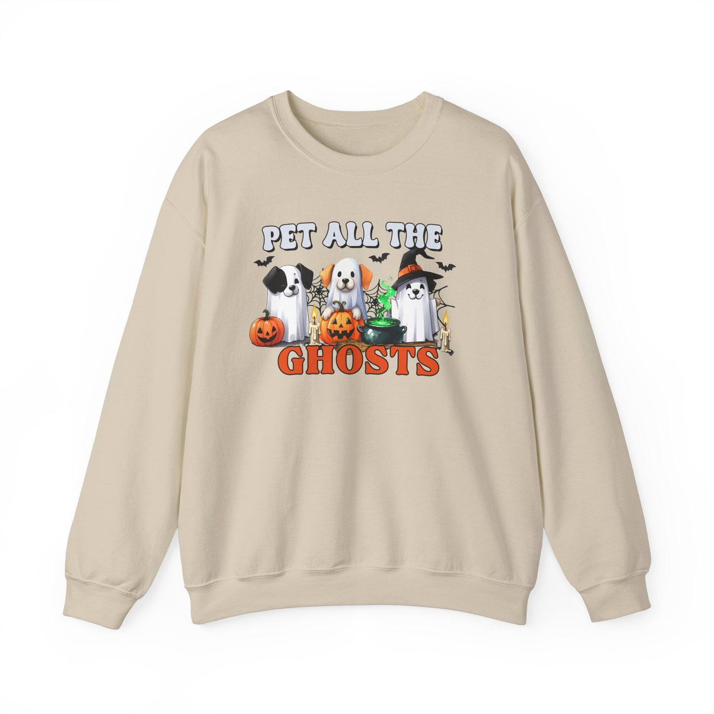 Pet All the Ghosts Sweatshirt - Kim’s Signature Beauty & Accessories    