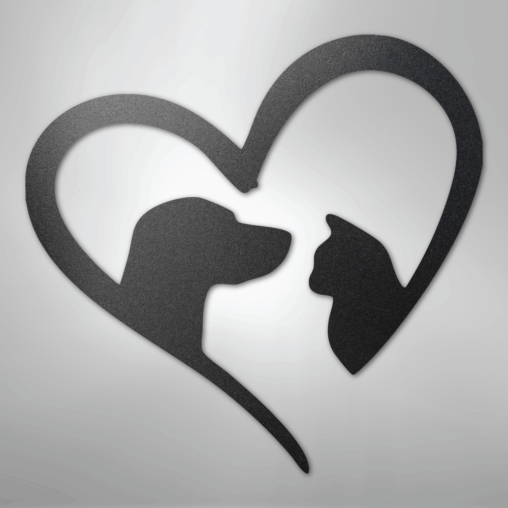 Pet Love - Steel sign - Kim’s Signature Beauty & Accessories