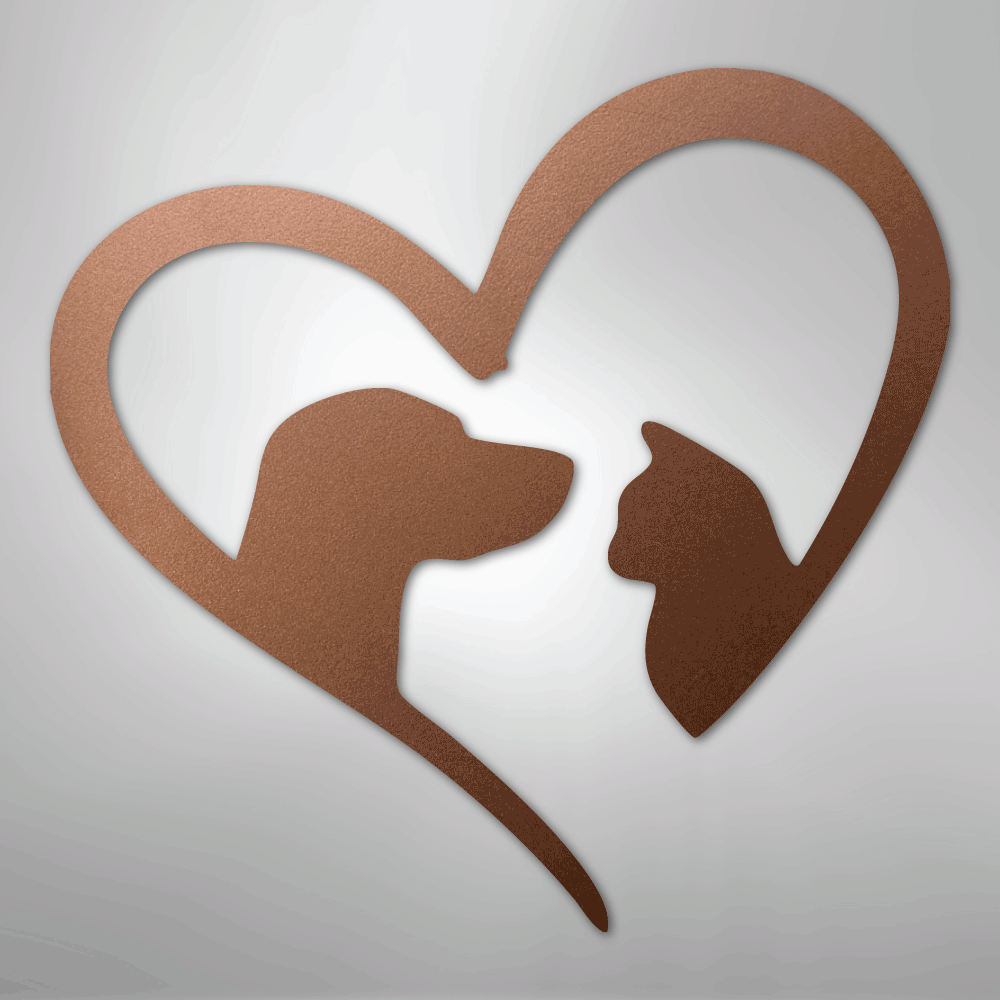 Pet Love - Steel sign - Kim’s Signature Beauty & Accessories