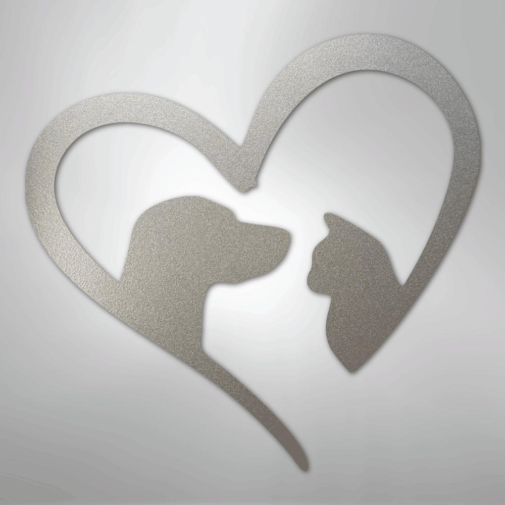 Pet Love - Steel sign - Kim’s Signature Beauty & Accessories