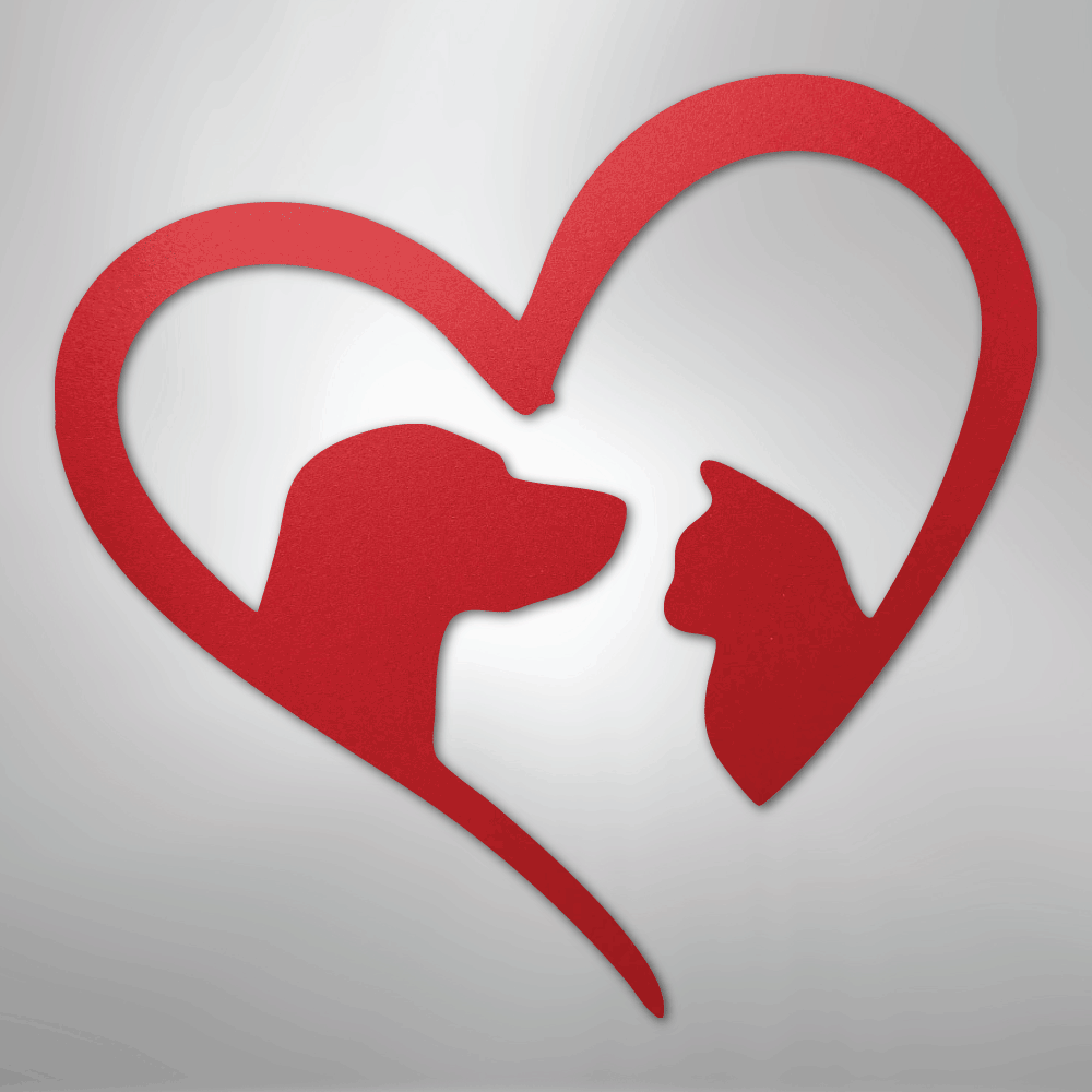 Pet Love - Steel sign - Kim’s Signature Beauty & Accessories