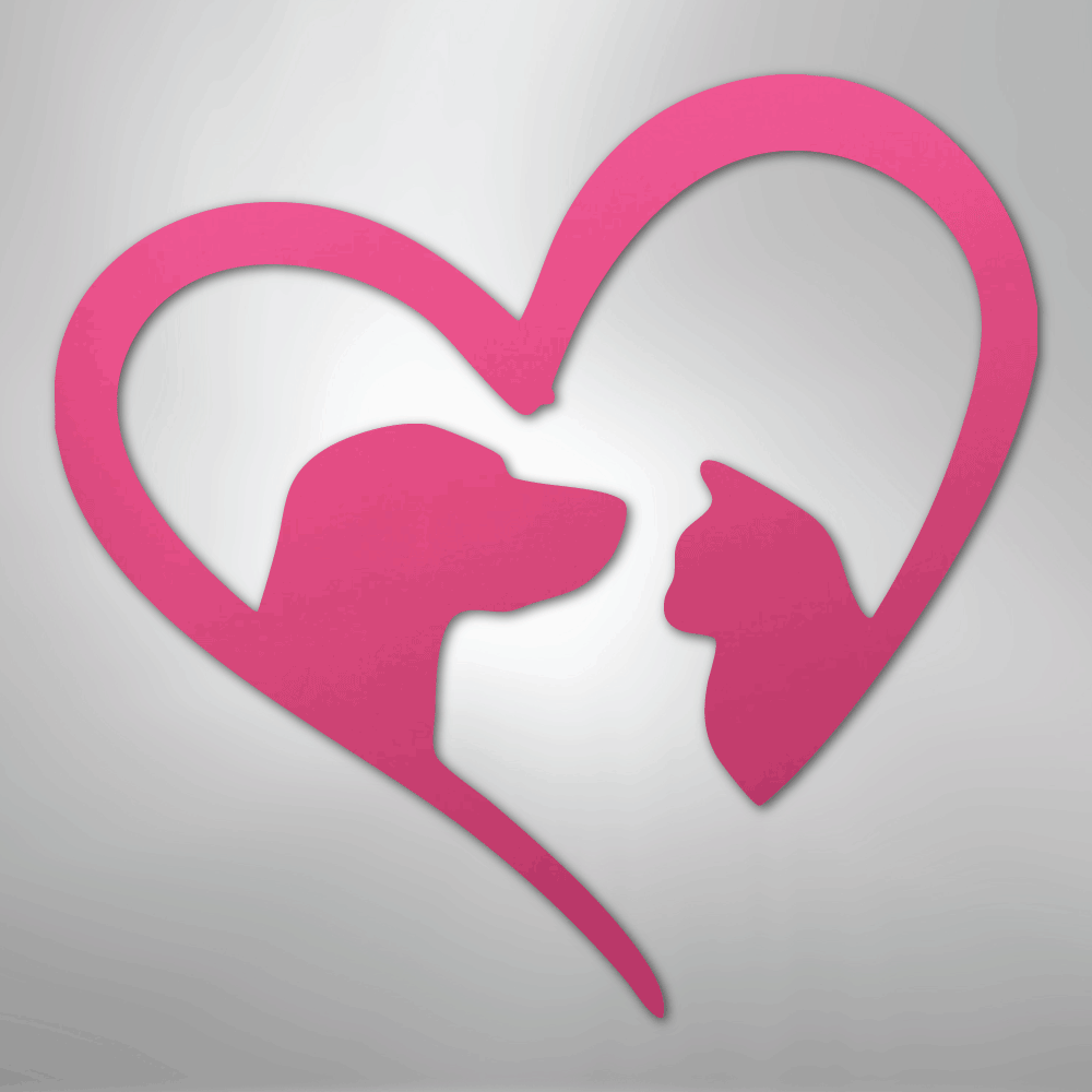 Pet Love - Steel sign - Kim’s Signature Beauty & Accessories