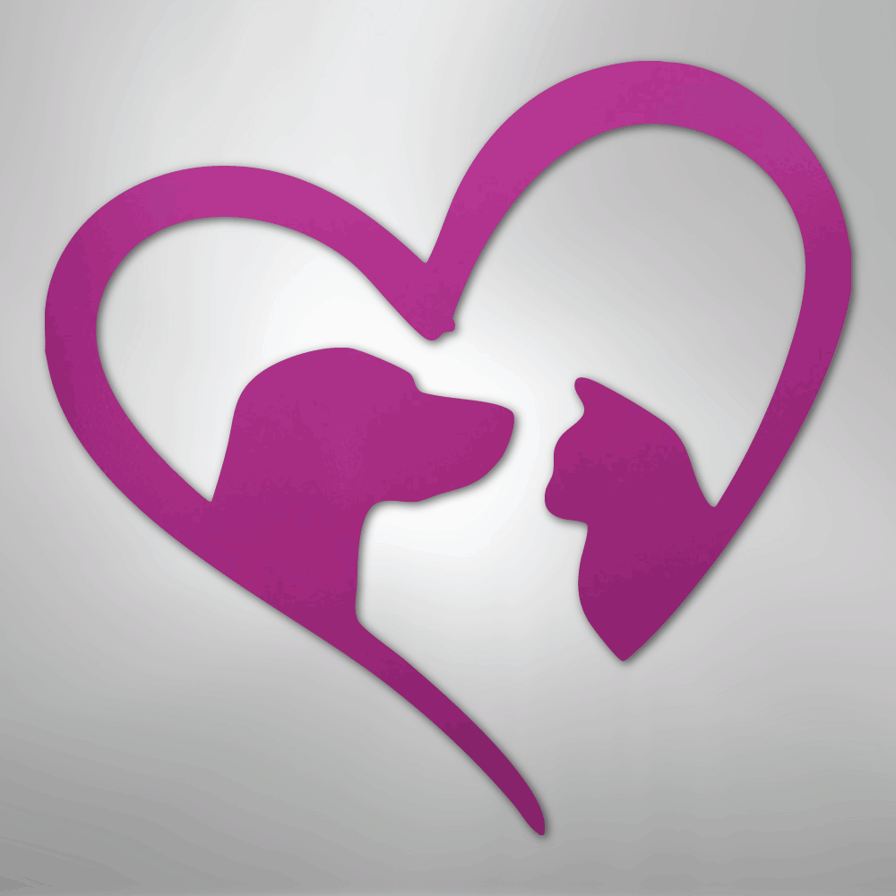 Pet Love - Steel sign - Kim’s Signature Beauty & Accessories