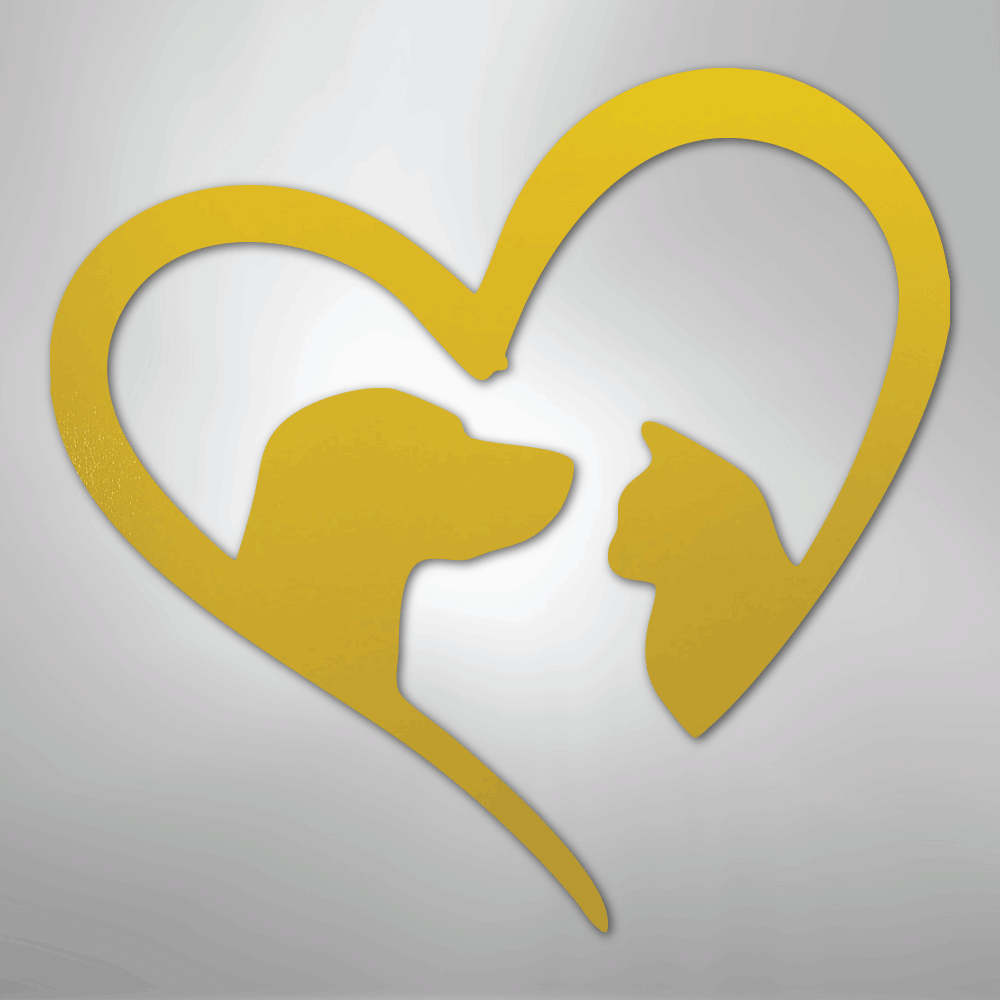 Pet Love - Steel sign - Kim’s Signature Beauty & Accessories