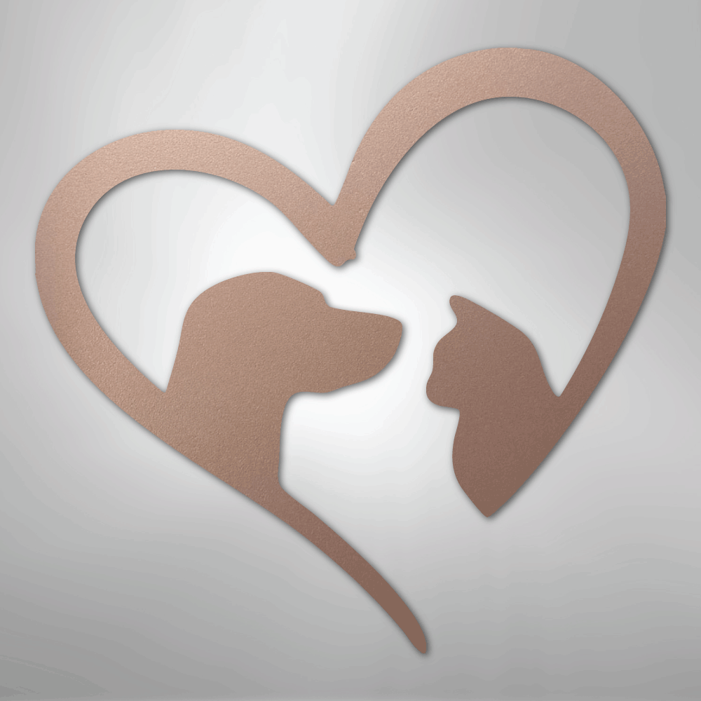 Pet Love - Steel sign - Kim’s Signature Beauty & Accessories