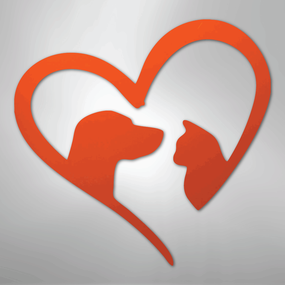 Pet Love - Steel sign - Kim’s Signature Beauty & Accessories