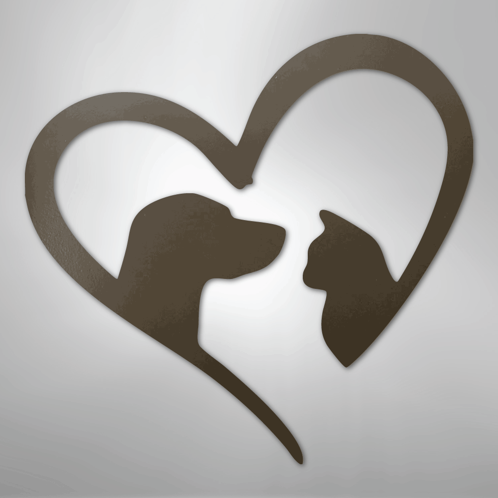 Pet Love - Steel sign - Kim’s Signature Beauty & Accessories
