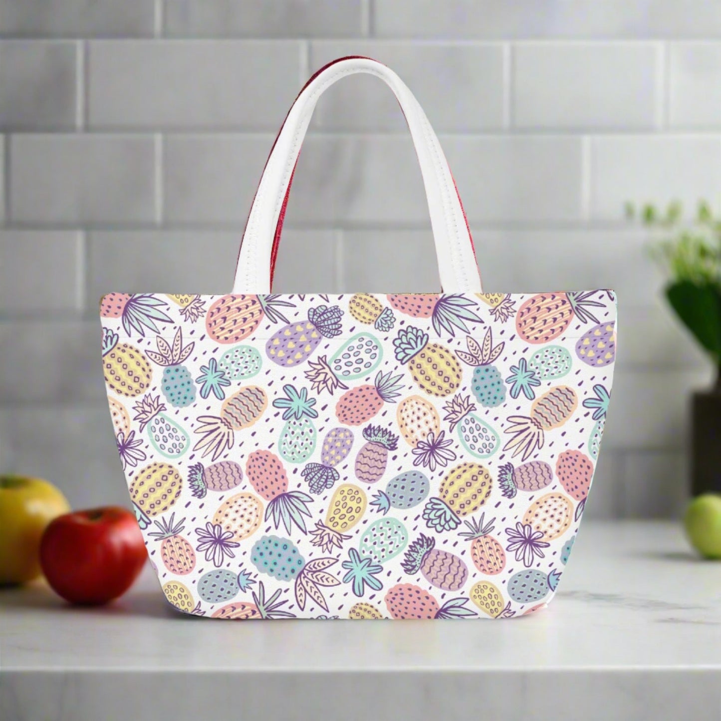 Pineapple Paradise Lunch bag - Kim’s Signature Beauty & Accessories    