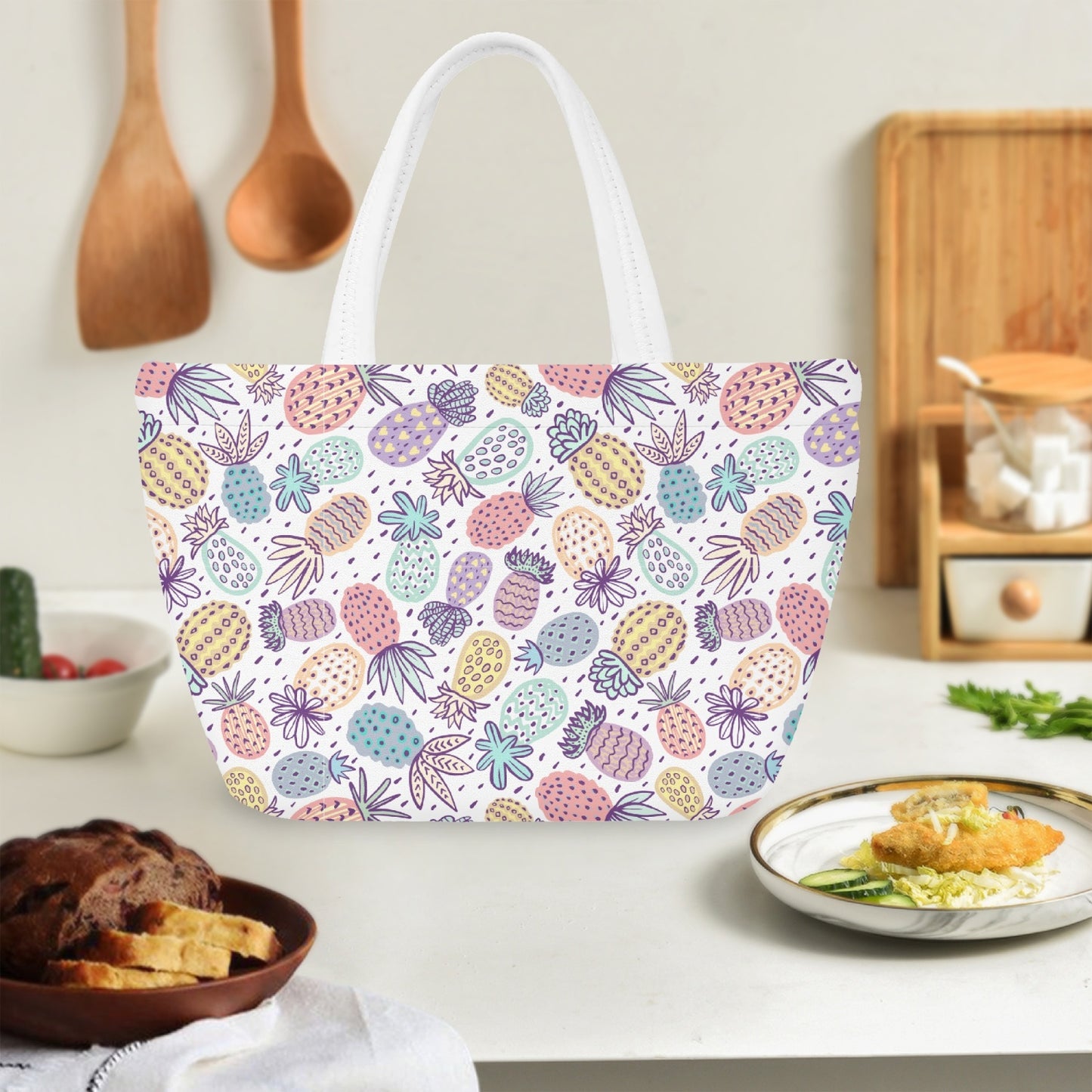 Pineapple Paradise Lunch bag - Kim’s Signature Beauty & Accessories    