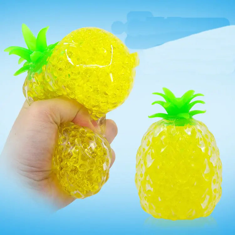 Pineapple Squishy Fidget Toy | Soothing Sensory Fun - Kim’s Signature Beauty & Accessories    