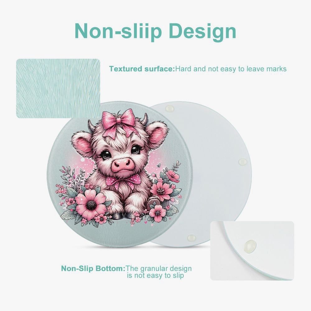 Pink Beauty | Tempered Glass Cutting Board - Kim’s Signature Beauty & Accessories    