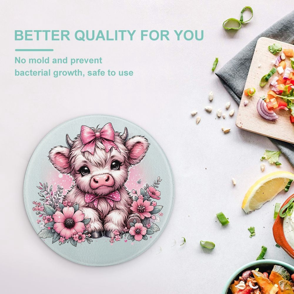 Pink Beauty | Tempered Glass Cutting Board - Kim’s Signature Beauty & Accessories    