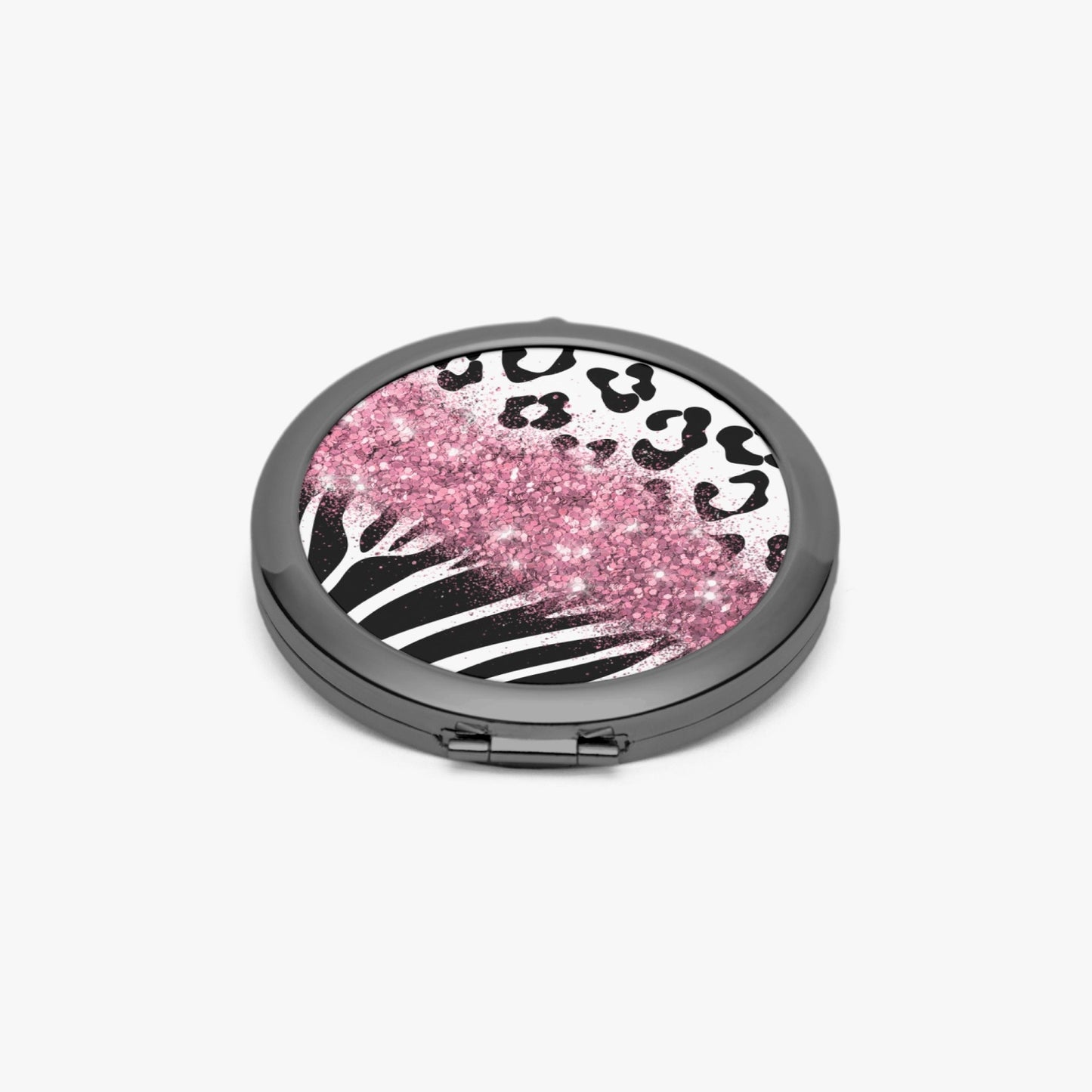 Pink Glitter | Compact Mirror - Kim’s Signature Beauty & Accessories    