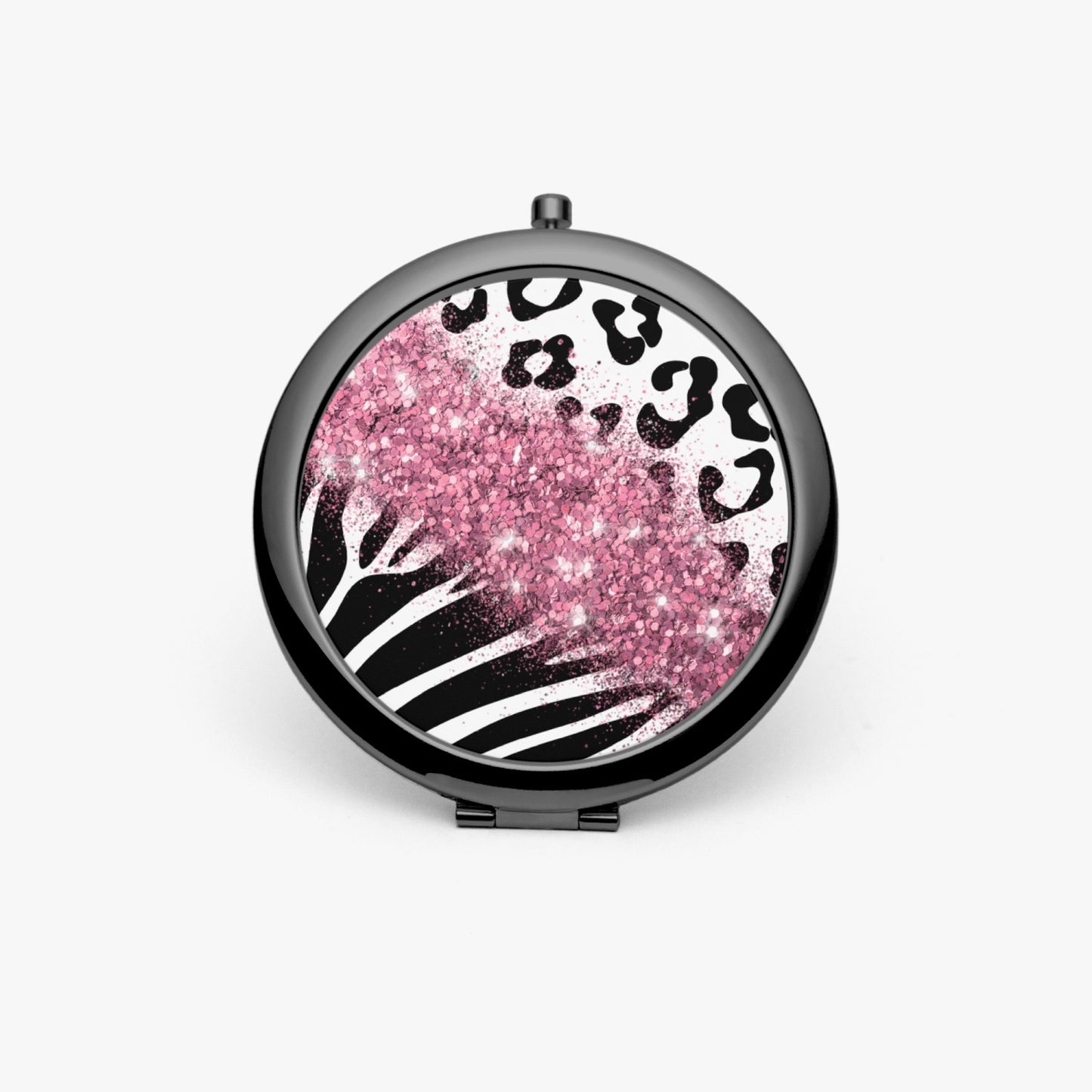 Pink Glitter | Compact Mirror - Kim’s Signature Beauty & Accessories    