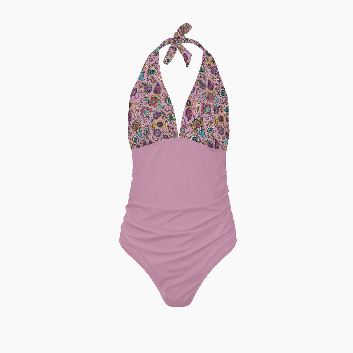 Pink Paisley |  Women's One-Piece Swimsuit - Kim’s Signature Beauty & Accessories    
