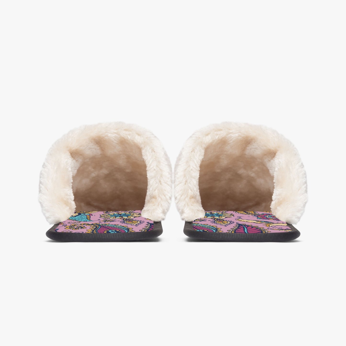 Pink Paisley | cozy slippers - Kim’s Signature Beauty & Accessories    