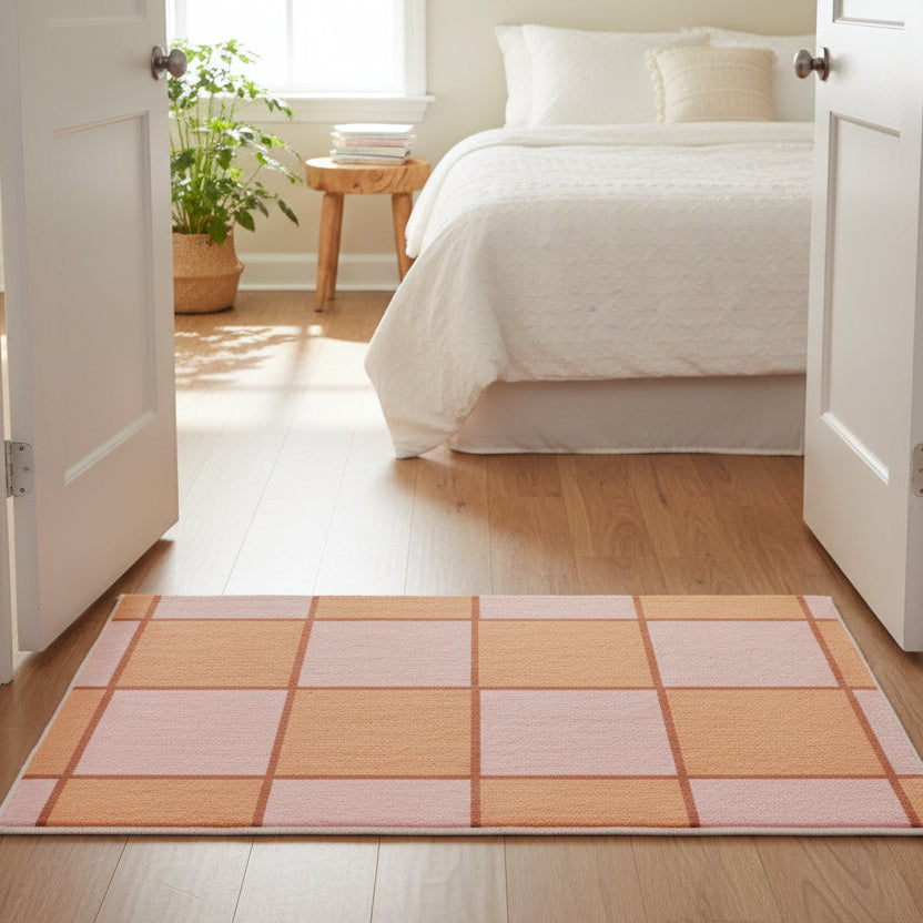 Pink & Peach Soft Hues Rug - Kim’s Signature Beauty & Accessories