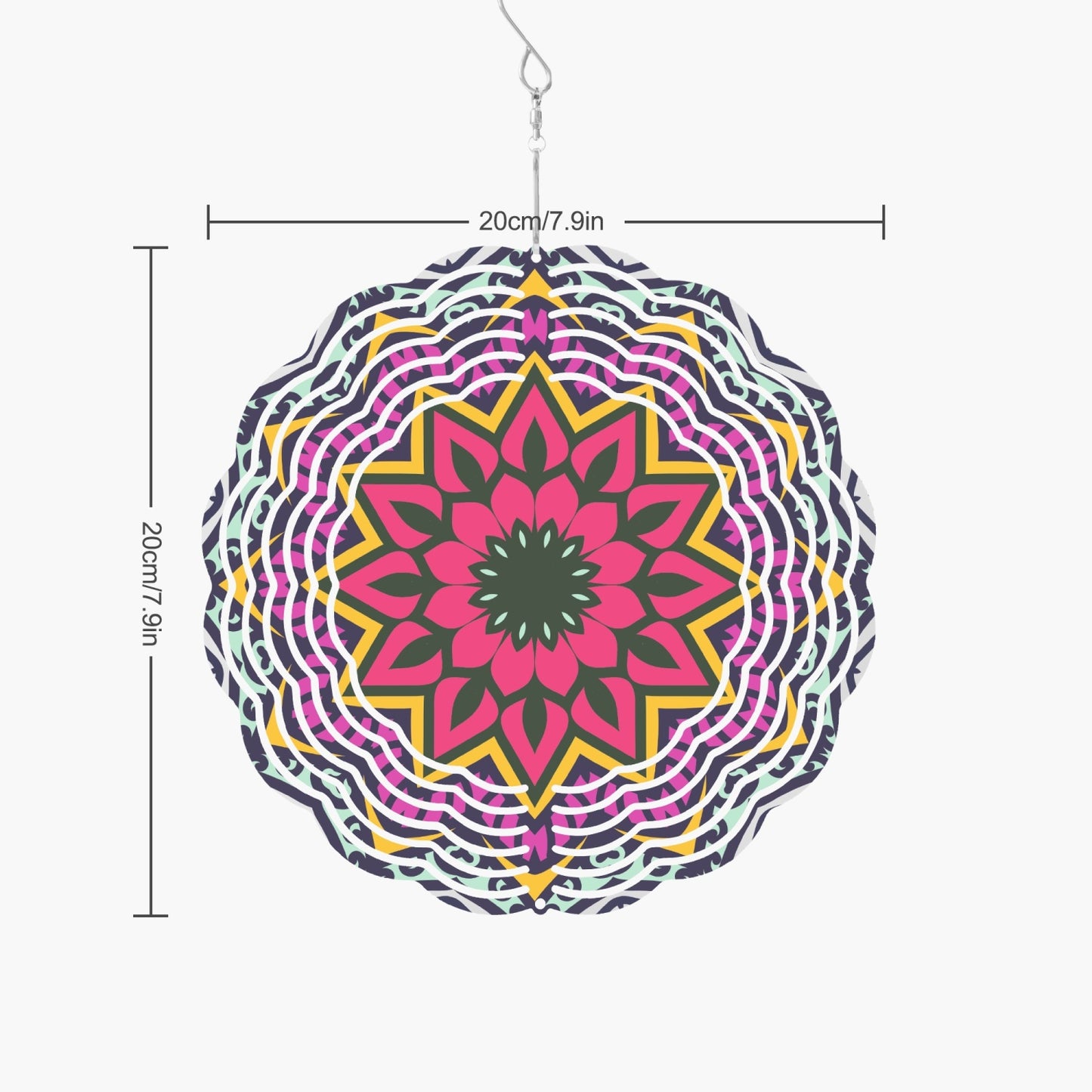 Pink Romance Wind Spinner - Kim’s Signature Beauty & Accessories    