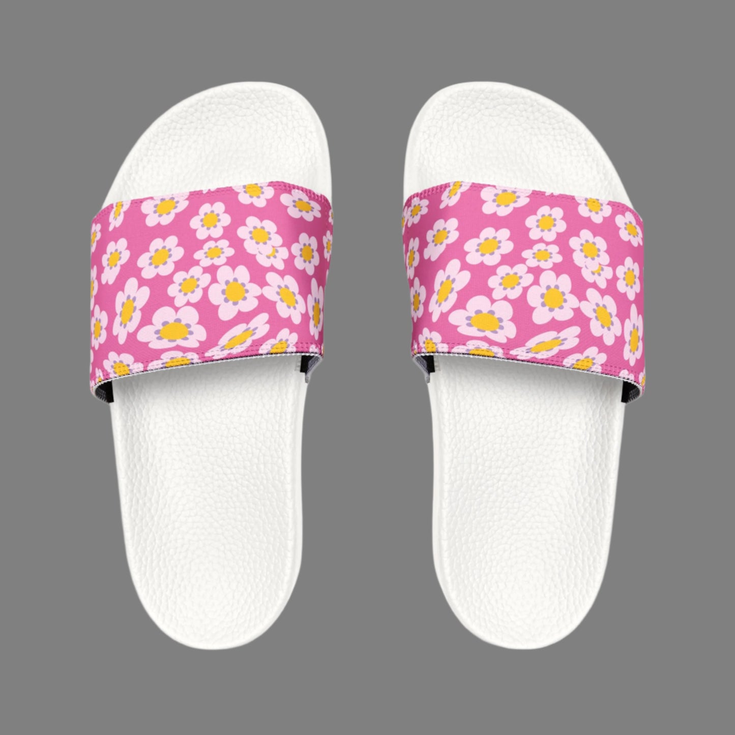 Pink Youth Floral Removable-Strap Sandals - Kim’s Signature Beauty & Accessories    