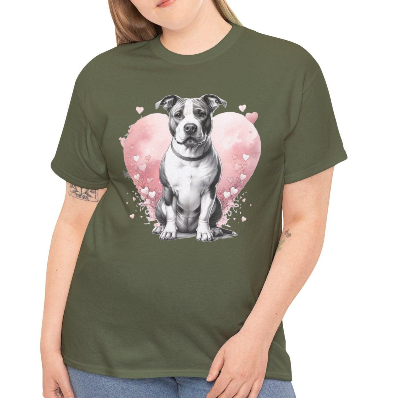 Pit Bull Valentine’s Tee - Kim’s Signature Beauty & Accessories    