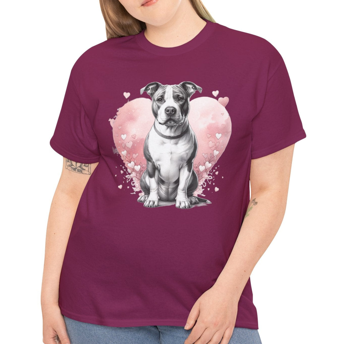Pit Bull Valentine’s Tee - Kim’s Signature Beauty & Accessories    