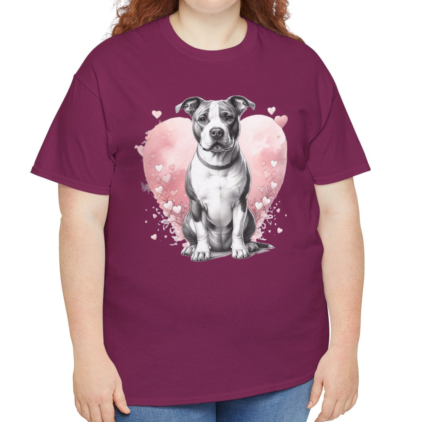 Pit Bull Valentine’s Tee - Kim’s Signature Beauty & Accessories    