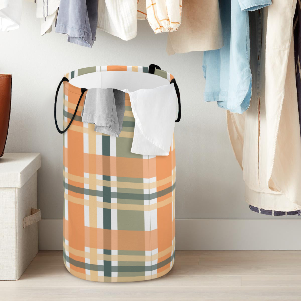 Plaid Fun Foldable laundry Basket - Kim’s Signature Beauty & Accessories    